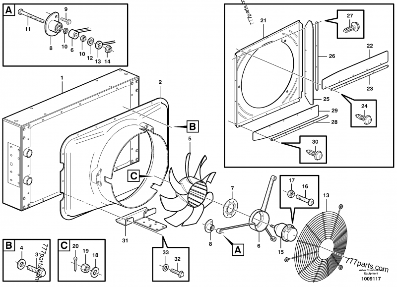 VOE 11116529 Hydraulic motor - 11116529 - Volvo spare part