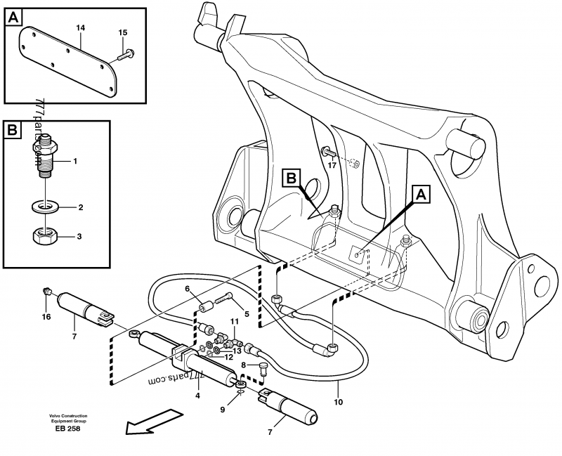 VOE 11157678 Spacer - 11157678 - Volvo spare part | 777parts.com
