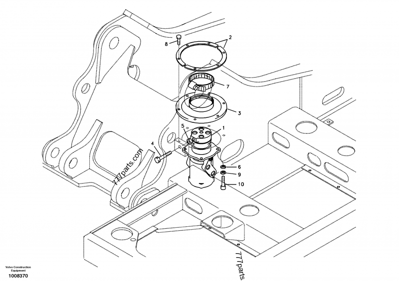 鉄道　部品 High Pressure Common Rail Assembly for Hitachi Excavator