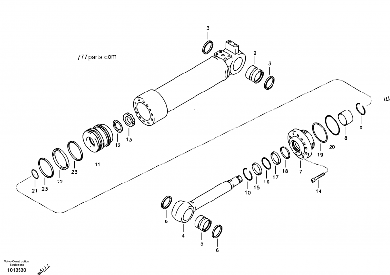 SA 1146-08110 Seal - 114608110 - Volvo spare part | 777parts.com