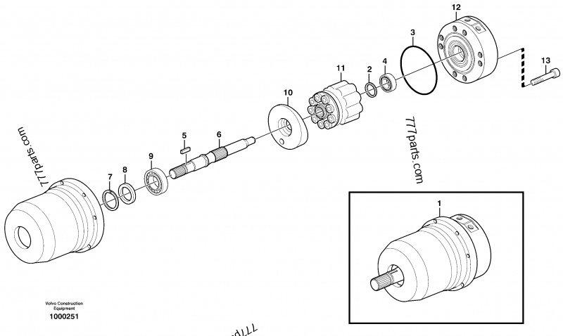 VOE 11707895 Seal - 11707895 - Volvo spare part | 777parts.com