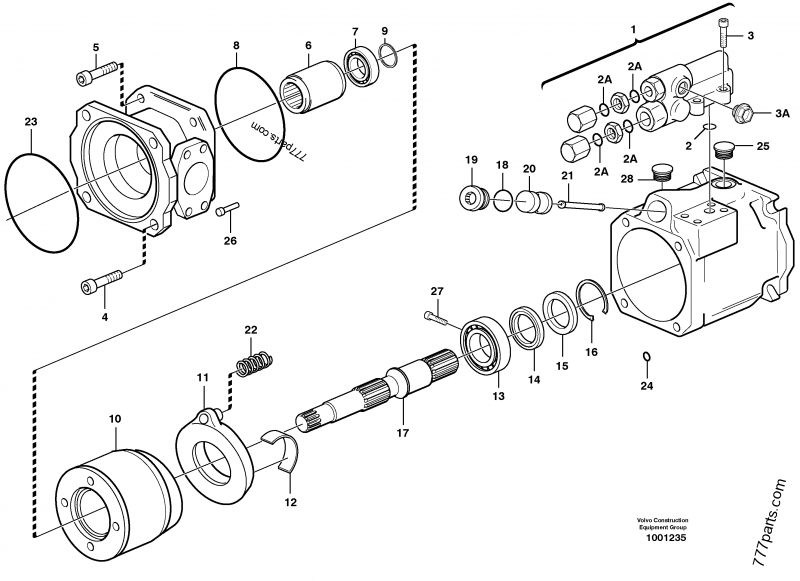 馬圖 VOE 11708110 Seal - 11708110 - Volvo spare part | 777parts.com