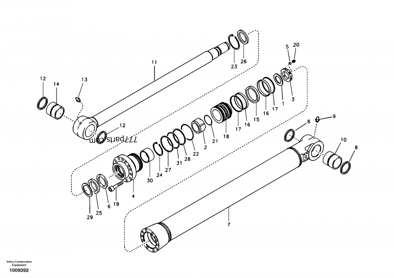 VOE 14513718 Sealing Kit - 14513718 - Volvo spare part