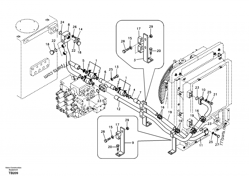 VOE 14531072 Coupling - 14531072 - Volvo spare part | 777parts.com